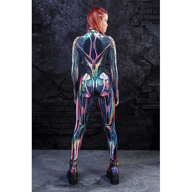 Skeleton / Skull Cosplay Costume Bodysuits Adults' Women's Cosplay Halloween