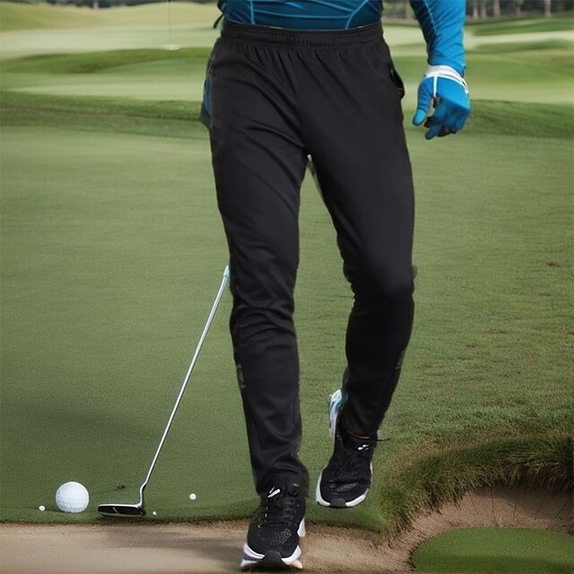 Men's Golf Pants Golf Joggers Breathable Quick Dry Moisture Wicking