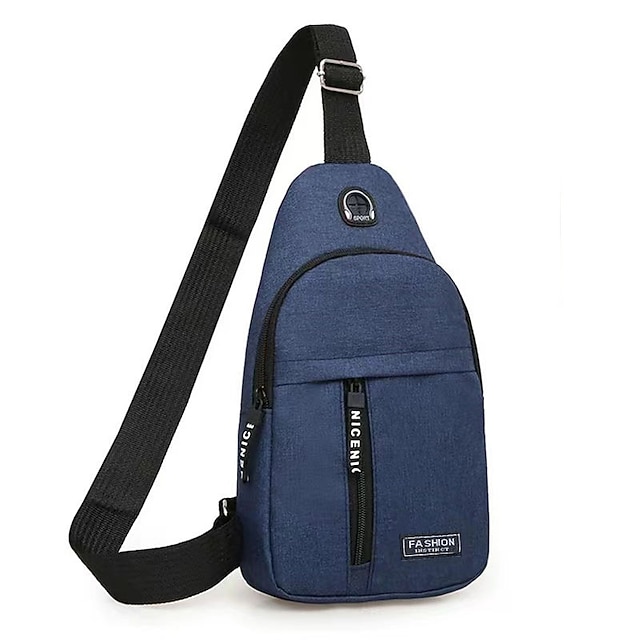 Casual Men's Chest Bag Business Slant Crossbody Shoulder Bag Messenger