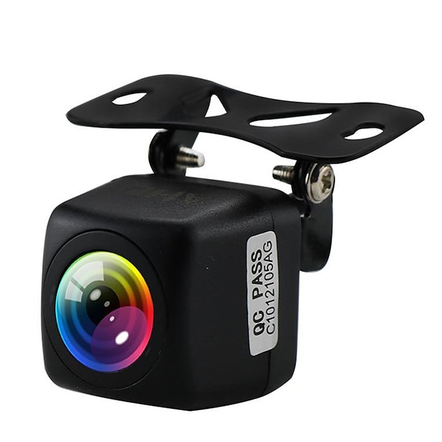  car rearview mirror 1080p high-definition ahd reversing camera with led light night vision rearview car camera rotation