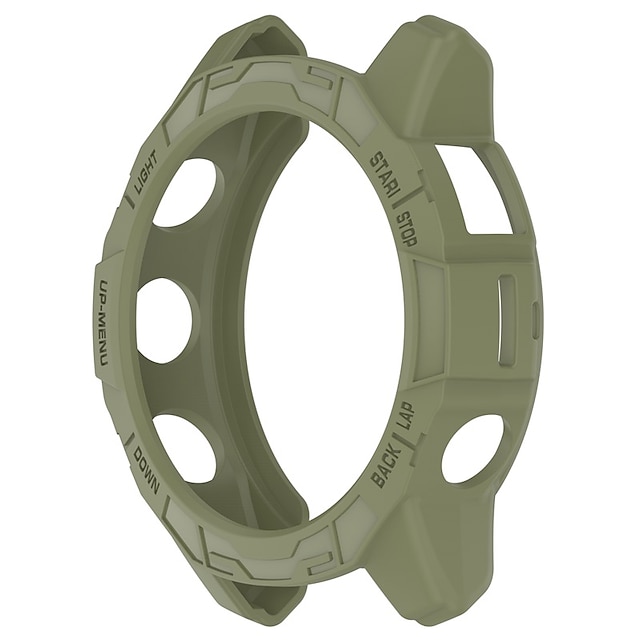  Caixa de relógio Compatível com Garmin Fenix 7 Pro / Fenix 7S Pro / Fenix 7X Pro / Epix Pro 51mm / Epix Pro 42mm Áspero Á Prova-de-Pó Cobertura Completa do Pára-choques TPU Assista Cobertura