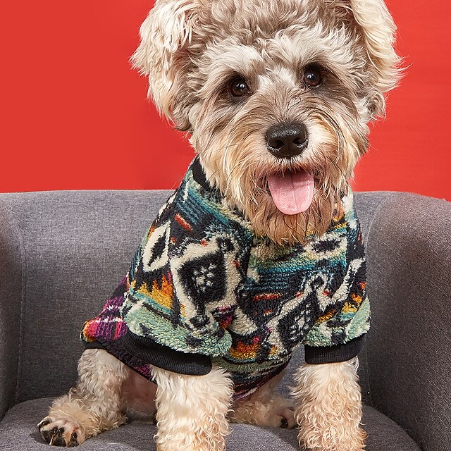  βελούδινα ρούχα πυκνά φθινόπωρο και χειμώνα ζεστασιά πουλόβερ για κατοικίδια έθνικ ρούχα για γάτες ρούχα για σκύλους