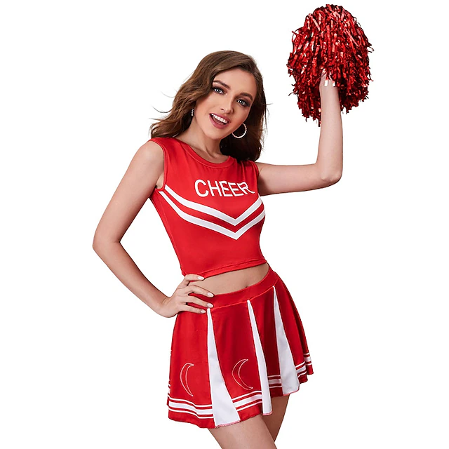 mardi gras cheerleader outfit