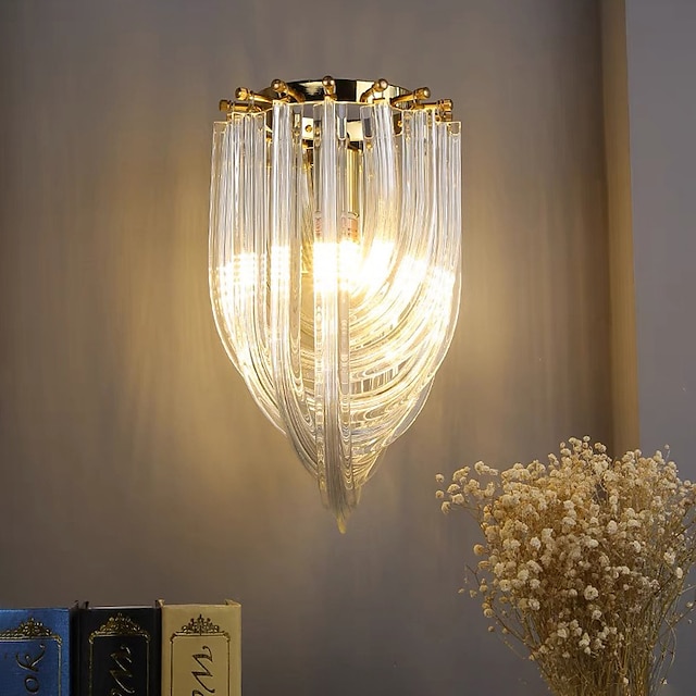  Kristal Voor Binnen LED Traditioneel / Klassiek Wandlampen voor binnen Woonkamer Slaapkamer Metaal Muur licht AC 110V Wisselstroom 220V 1 W