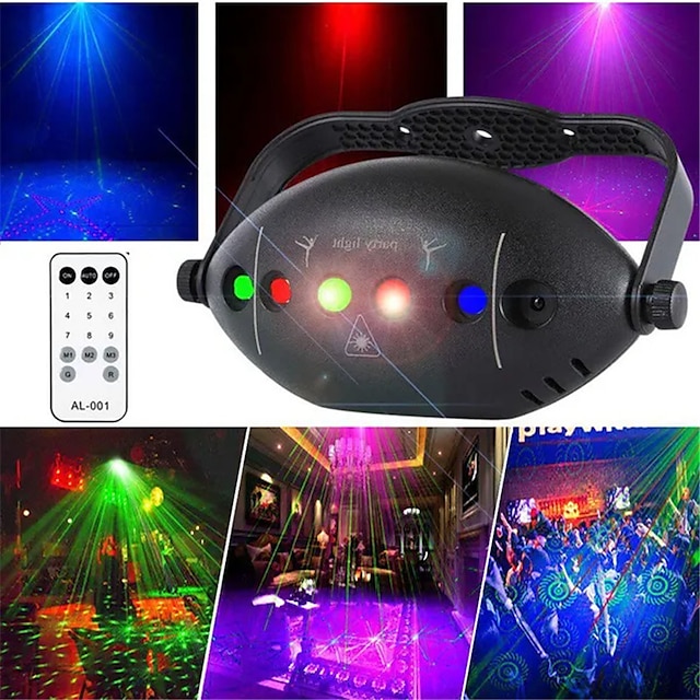  petrecere scenă lumini dj proiector laser muzică lampă pentru petrecere disco club acasă decorare festivă cu telecomandă pentru petreceri acasă spectacol bar club ziua de naștere ktv dj pub karaoke