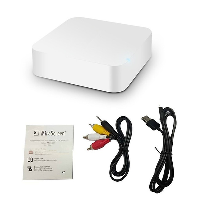  bil wifi miracast airplay dlna mirror link box trådløs adapter for ios android