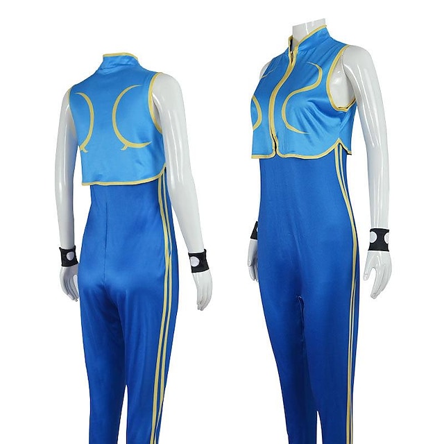 Inspired by Street Fighter CHUN LI Video Game Cosplay Costumes Cosplay ...