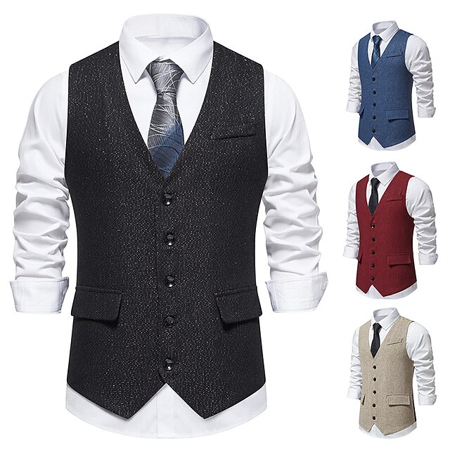 Vintage 1920s Vest Waistcoat The Great Gatsby Gentleman Groomsmen Men's ...