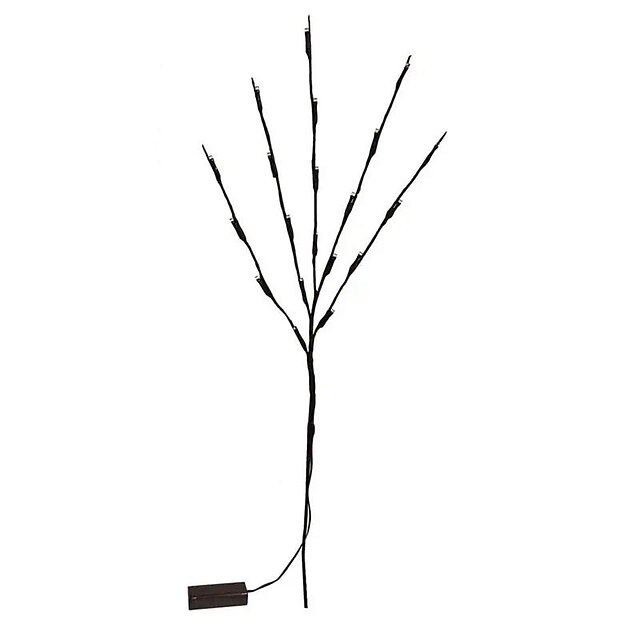 Warm White Led Branch Light, Battery Operated Lighted Branches Vase ...