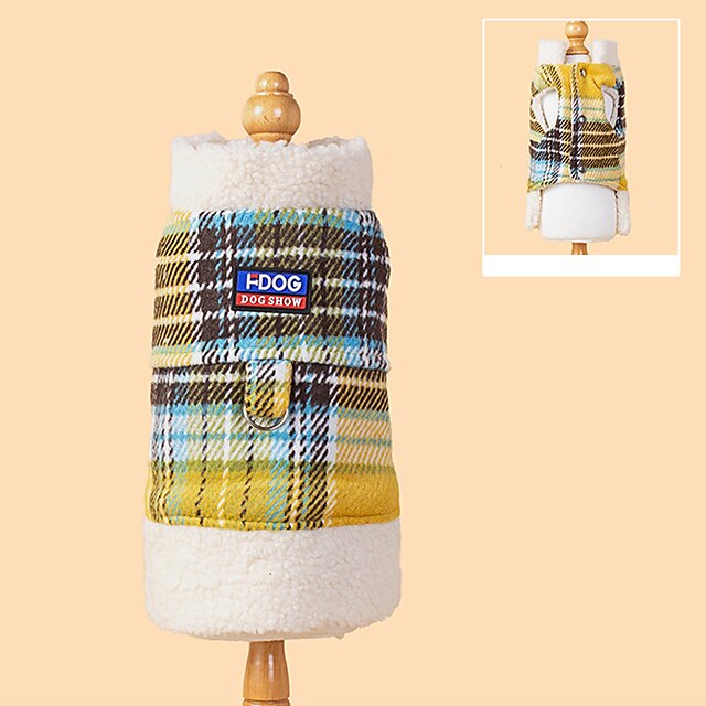  Câini Pisici Haine Σακάκι Modă Casual Iarnă Impermeabil Cald Respirabil Απαλό Lavabil Casul / Zilnic Îmbrăcăminte pentru câini for Bichon Frise Pomeran un Animalut Fluture Small