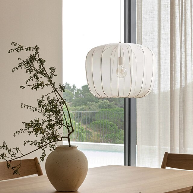 3-lichts hanglamp wit in Wabi Sabi stijl - Mizu