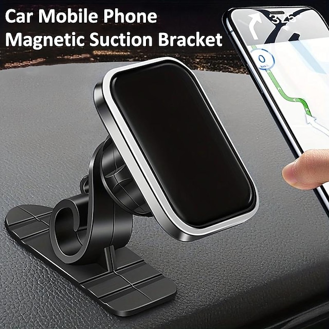  新しい車用携帯電話磁気吸引ブラケット、車内エアベントとダッシュマウント用の強力な磁気吸引磁気吸引携帯電話ブラケット