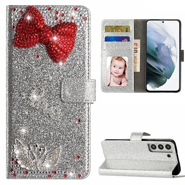  Phone Case For Samsung Galaxy S23 S22 S21 S20 Plus Ultra A73 A53 A33 A72 A52 A42 S10 Plus S10 Lite Note 20 Ultra A71 A13 Note 10 Plus A22 Wallet Case with Stand Holder Magnetic Full Body Protective