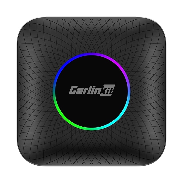  Carlinkit TBOX-LED-138EAU-OVA-BK Nej Trådlöst Carplay Rattstyrning Wifi Anslut och Spela för Universell Magotan