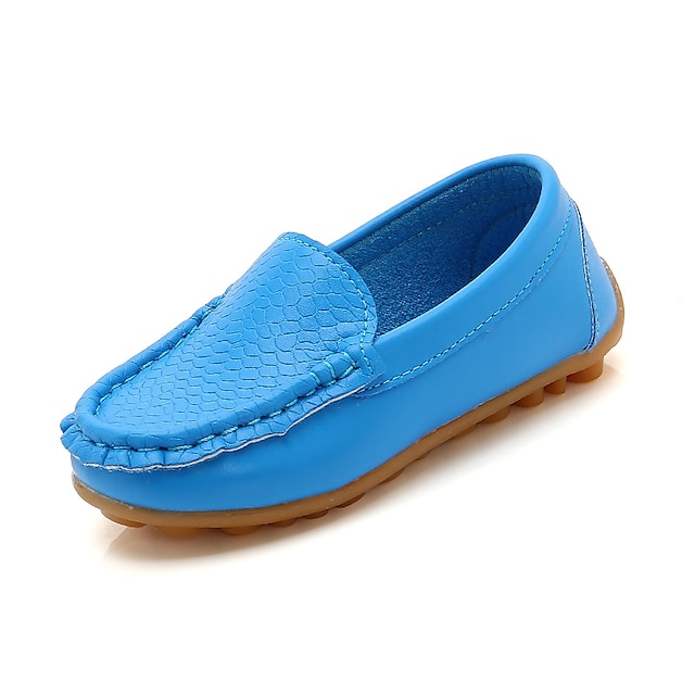  Toddler Boys Girls Loafers Soft Slip On Loafers Dress Flat Shoes Casual Penny Loafer Moccasin Dress Shoes Rubber Sole