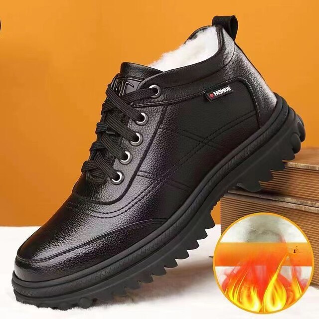 mens warm walking boots