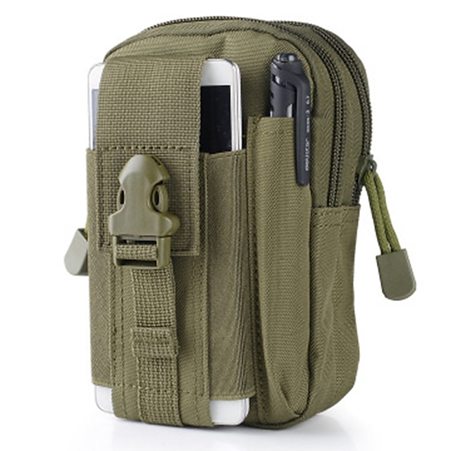  Bauchtasche Hüfttaschen Militärischer taktischer Rucksack Regenfest tragbar Multifunktional Leicht Langlebig Außen Jagd Angeln Wandern Militär Oxford Stoff Waldgrün Dschungeltarnung Python Schwarz