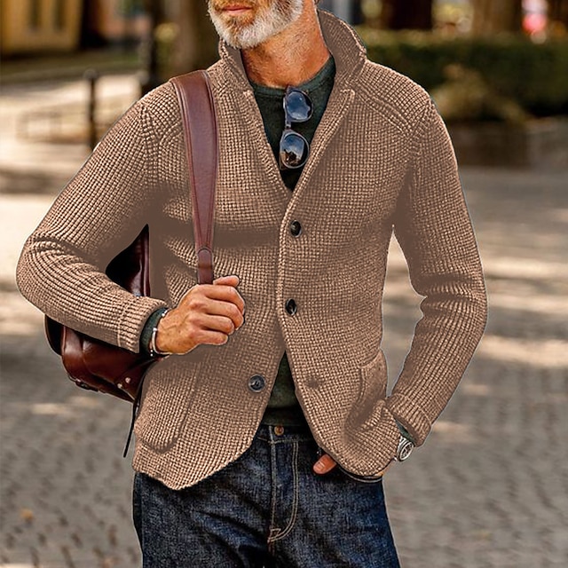 Strickjacke Damen Cardigan - Leicht & Warm Für Herbst/Winter, Mit Knöpfen