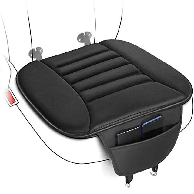  Almofada de assento de carro alívio de pressão espuma de memória pura almofada de cóccix protetor de assento confortável com fundo antiderrapante universal para uso em cadeira de escritório de carro
