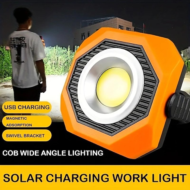  1 szt. 10 W Lampy LED na Energię Słoneczną Światła robocze Wielofunkcyjny Zasilanie solarne Wodoodporny Zimna biel 5 V 1 Koraliki LED