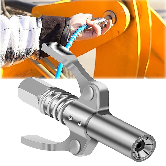  Fettwerkzeug-Kupplung Hochleistungs-Schnellverschluss-Fettpresse NPTI/8 Hochdruck-Fettdüse Autospritze Schmiermittelspitze