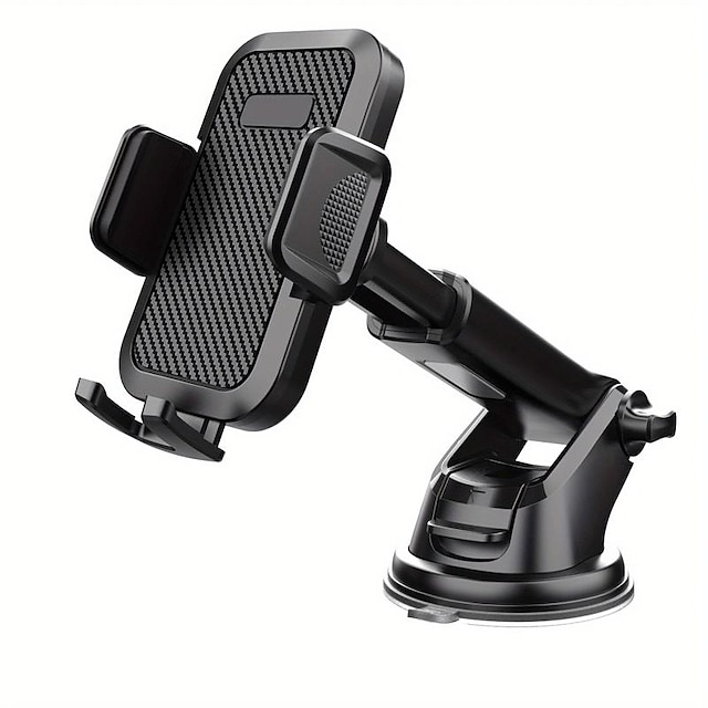  Car Phone Holder Phone Holder With Strong Suction Cup 2-in-1 Phone Holder Dashboard/Windshield Hands-Free For All Mobile Phones