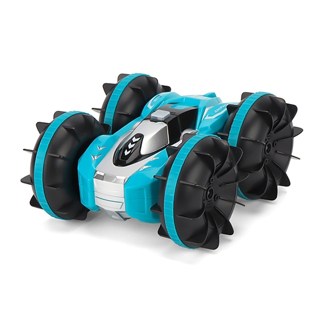  effets spéciaux double face imperméables pour véhicules amphibies roulant jouets aquatiques à double usage véhicule amphibie télécommandé de plage