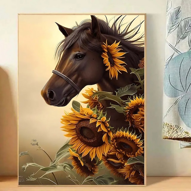  eläinseinä taide kankaalle hevoskuvia ja julisteita kuvia koristeellinen kangasmaalaus olohuoneeseen kuvia ilman kehystä