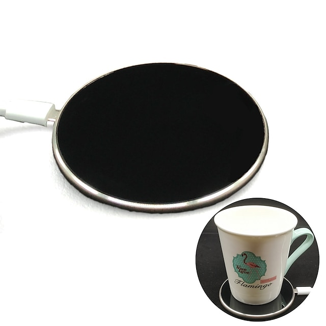  USB Cup Warmer Wamer for Milk Coffee Tea Heat Heating Coaster for Mugs Cup Baby Milk Heater