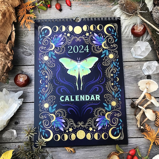 2024 Calendar, Dark Forest Lunar Calendar 2024 12.99