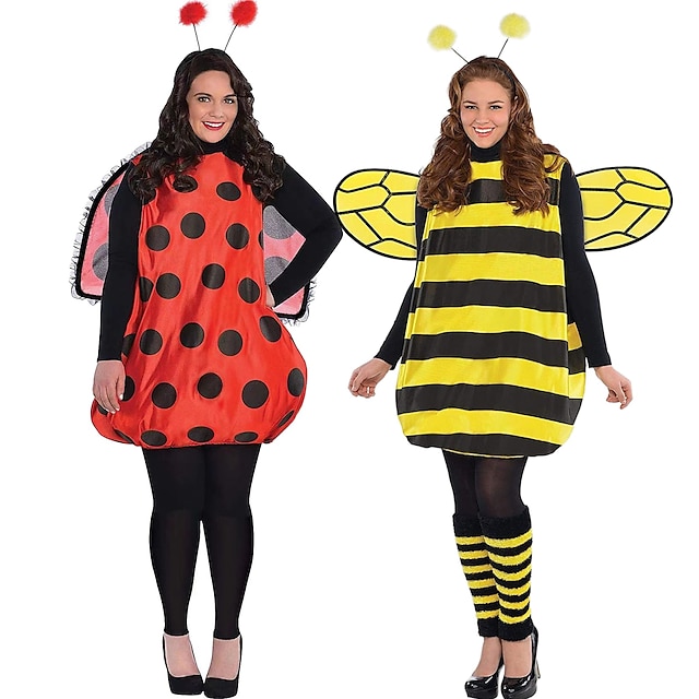  biedronka pszczoła przebranie na karnawał śmieszne kostiumy dla dzieci dla dorosłych damskie dla dziewcząt cosplay halloween wydajność impreza halloween halloween karnawał bal maskowy łatwe kostiumy