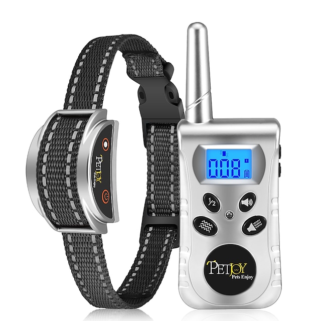  No Shock Dog Collar Vibration Collar for Small Medium Dogs Vibrating Dog Collar 1600Ft Remote Control IP67 Waterproof