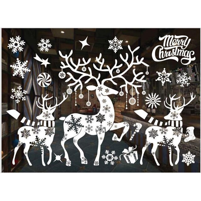 Christmas Glass Stickers Snowflake Stickers Window Decorations   Lpmrji1695630393106 