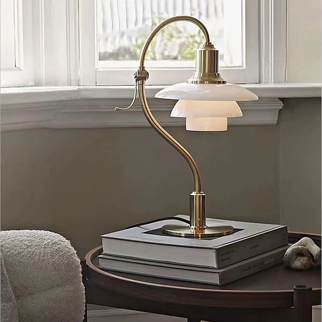  Lampada da tavolo creativa lampada da comodino in vetro lampada da comodino moderna e minimalista camera da letto soggiorno studio lampada da comodino lampada da tavolo decorativa piccola lampada da