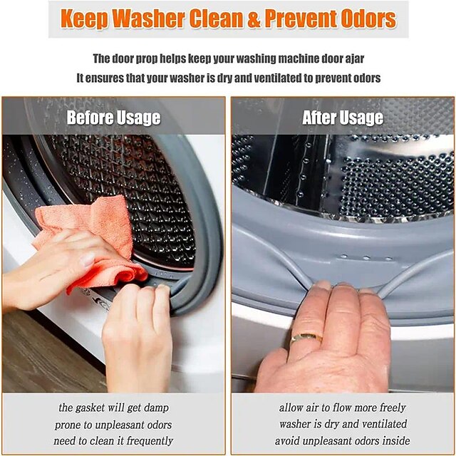 Front Load Washer Door Prop Keep Your Washer Door Open and