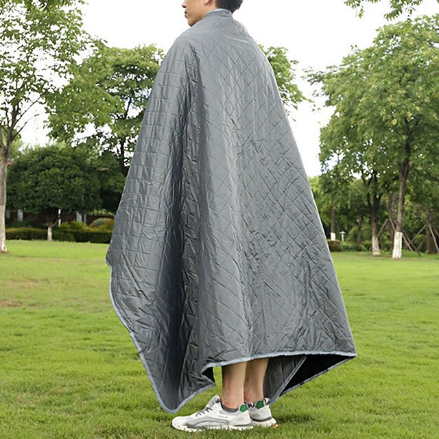 Outdoor Fleece Camping Blanket, Polyester Waterproof, Thickened