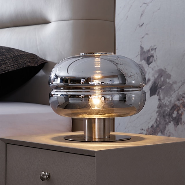  lampă de noptieră din sticlă creativă lampă de noptieră modernă minimalistă lampă de noptieră pentru dormitor sufragerie de studiu lampă de noptieră decorativă lampă de noptieră 110-240v