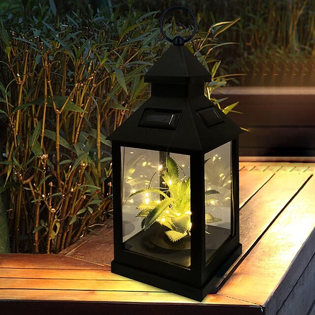 Christmas Oil LED Light Hanging Ornaments – Solar-Powered Lantern for Romantic Ambiance