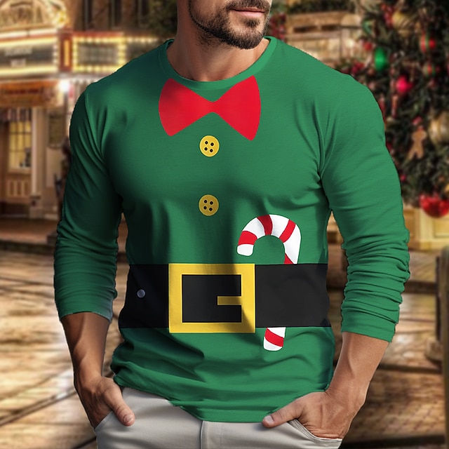 Graphic Cartoon Fashion Designer Casual Men's 3D Print T shirt Tee