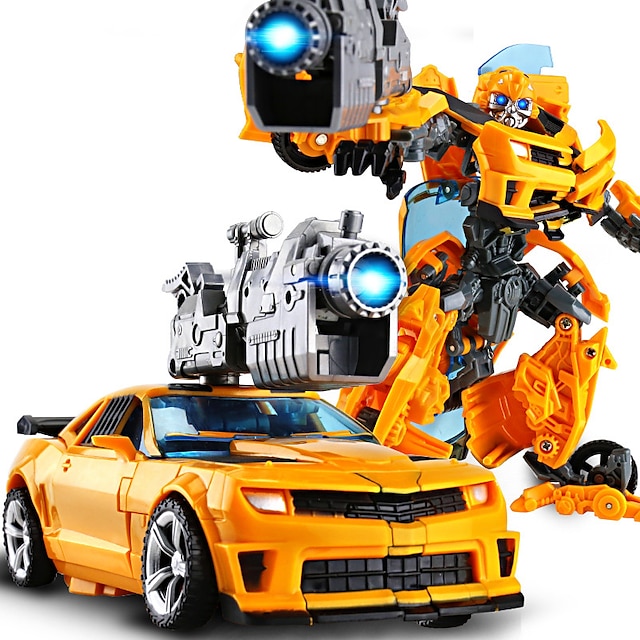  20CM Transformation Toys Anime Robot Car Action Figure Plastic ABS Cool Movie Aircraft Engineering Model Kids Boy Gift
