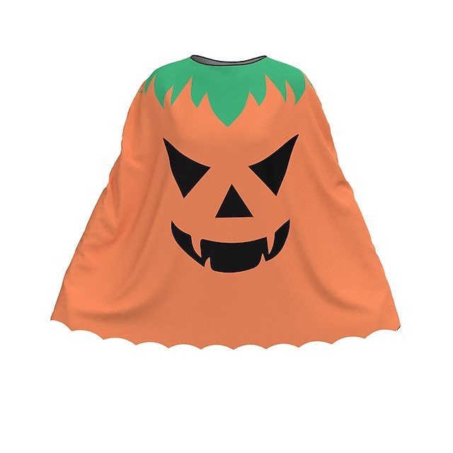 Pumpkin Cosplay Costume Party Costume Masquerade Poncho Adults' Men's