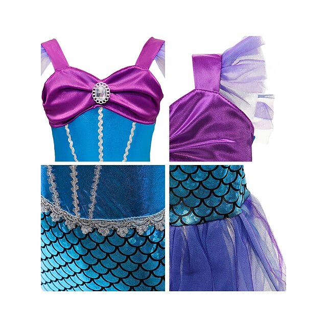 The Mermaid Princess Costume Dress