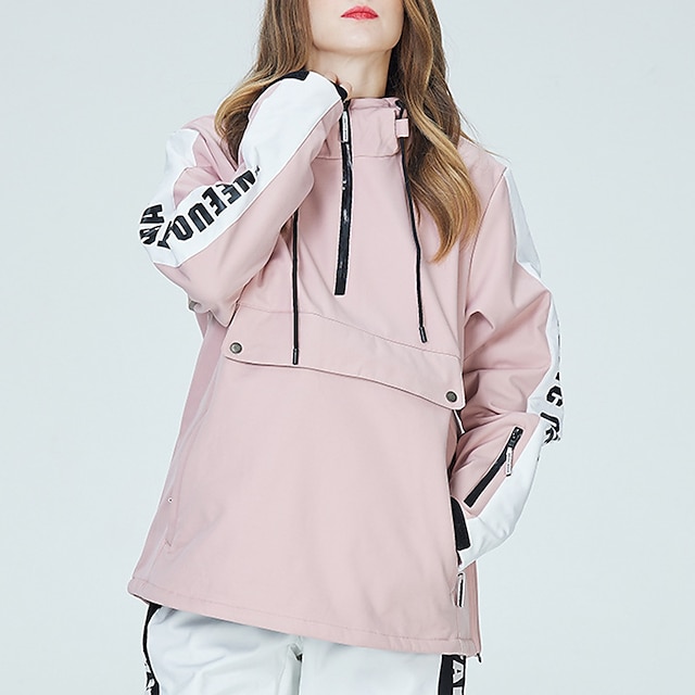  Ανδρικά Γυναικεία hoodie σακάκι Μπουφάν για σκι Εξωτερική Χειμώνας Διατηρείτε Ζεστό Αντιανεμικό Αναπνέει Με Κουκούλα Αντιανεμικά Χειμωνιάτικα μπουφάν για