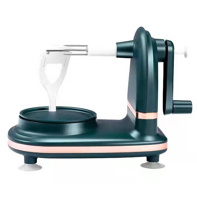 Rotating Fruit Cutter Fruit Automatic Rotating Peeler, Stainless Steel Blades Apple Cutter ...