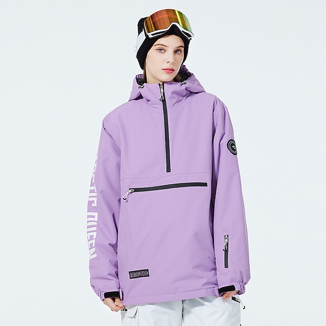  Men's Women's Hoodie Jacket Ski Jacket Outdoor Winter Thermal Warm Waterproof Windproof Breathable Hooded Windbreaker Top for Skiing Camping / Hiking Snowboarding Ski