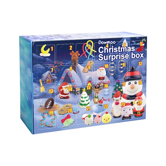 Christmas Advent Calendar Blind Box Christmas Surprise Blind Box