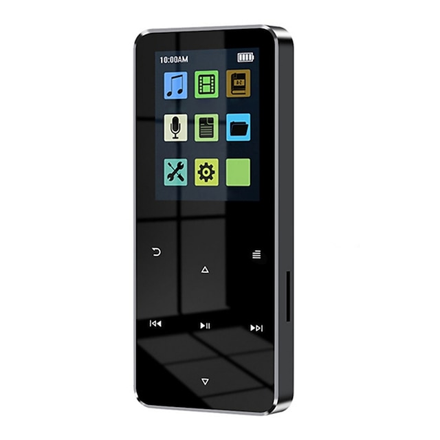  Q8 avec lecteur MP3 Bluetooth 5.0 Écran tactile complet de 1,8 pouces Lecteur MP4 4 Go 8 Go 16 Go 32 Go Lecteur de musique avec haut-parleur intégré Enregistreur radio FM