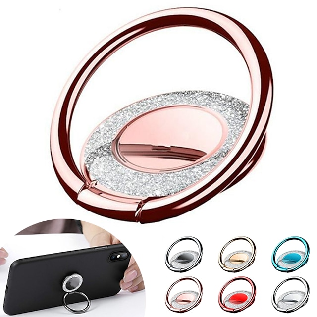  Telefonringhalter Tragbar Faltbar Magnetisch Telefonhalter für Outdoor Heim B¨¹ro Kompatibel mit Alles Handy Handy-Zubehör