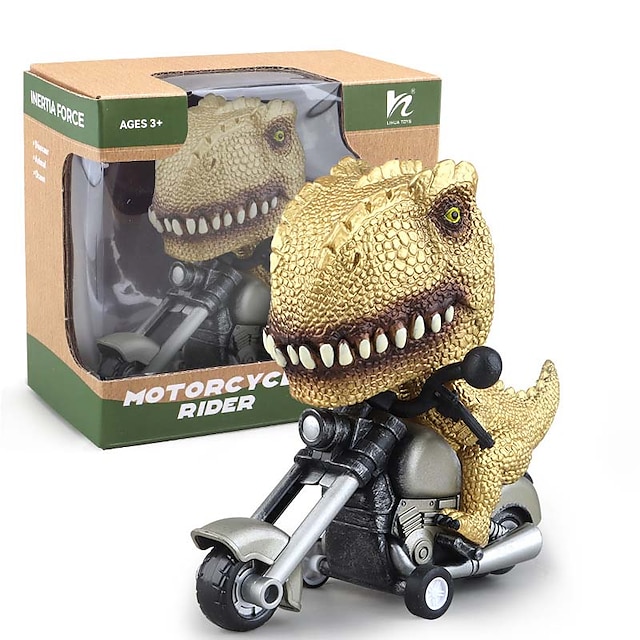  gyerekjátékok 19 kézzel festett tehetetlenségi motorkerékpár szimuláció dinoszaurusz állat mozdony modell játékok