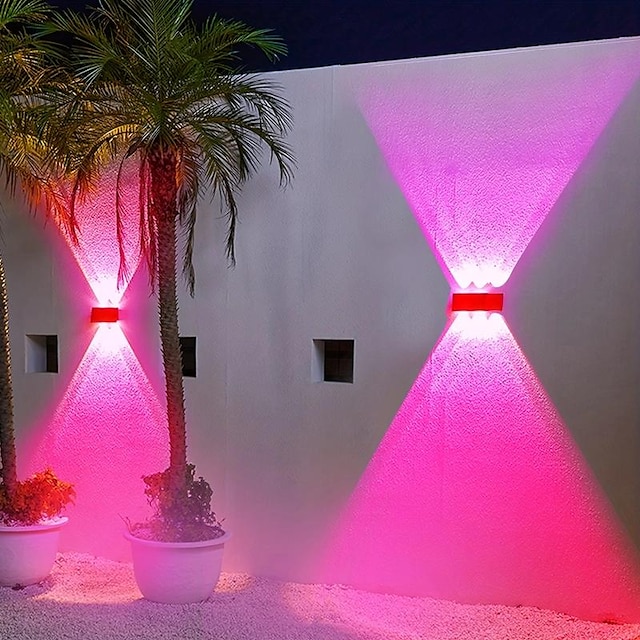  مصباح جداري مقاوم للماء يعمل بالطاقة الشمسية لتزيين حديقة الفناء والهالوين والكريسماس وحفلات الزفاف والعطلات